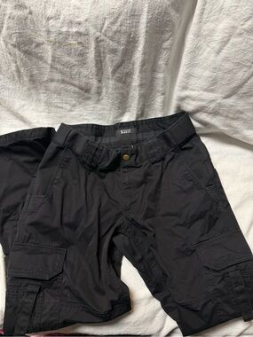 5.11 Tactical Women's Black Cargo pants with Multi-Pocket Utility